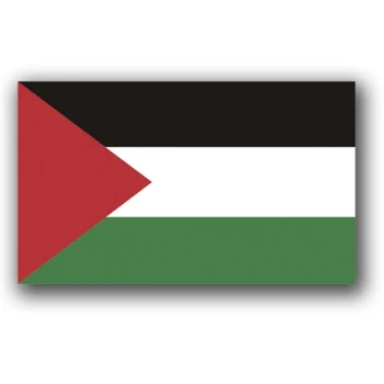 1 бр. стикер с татуировка Временна Палестинския национален флаг Стикер за лице Водоустойчив детска рана