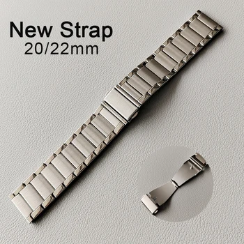 каишка за часовник Huawei Watch Gt2/GT3 от неръждаема стомана, 20 мм, 22 мм, сребърен сгъваема обтегач за метална гривна Seiko Sport