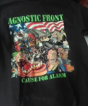 Тениска с къс ръкав Hot Agnostic Front Member Band All size ND709 с дълъг ръкав